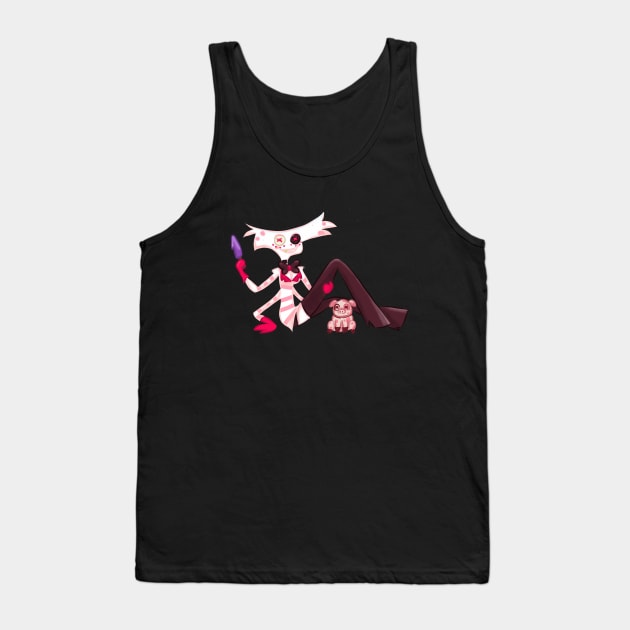 Rag Doll Angel Dust Tank Top by LiliBug